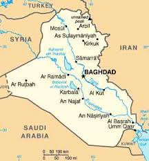 baghdad iraq map